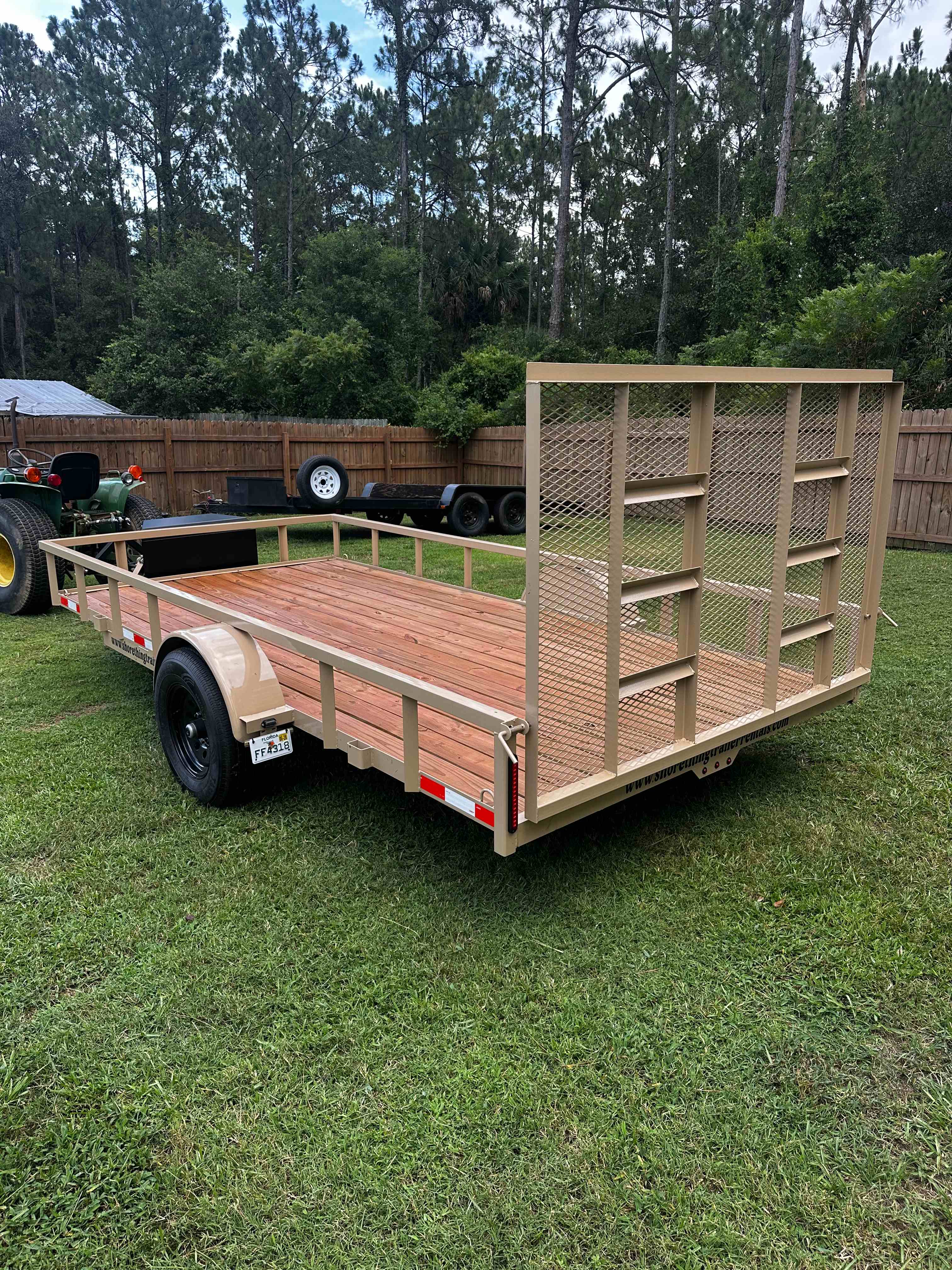 2026 7x14 SA Utility Trailer view 2