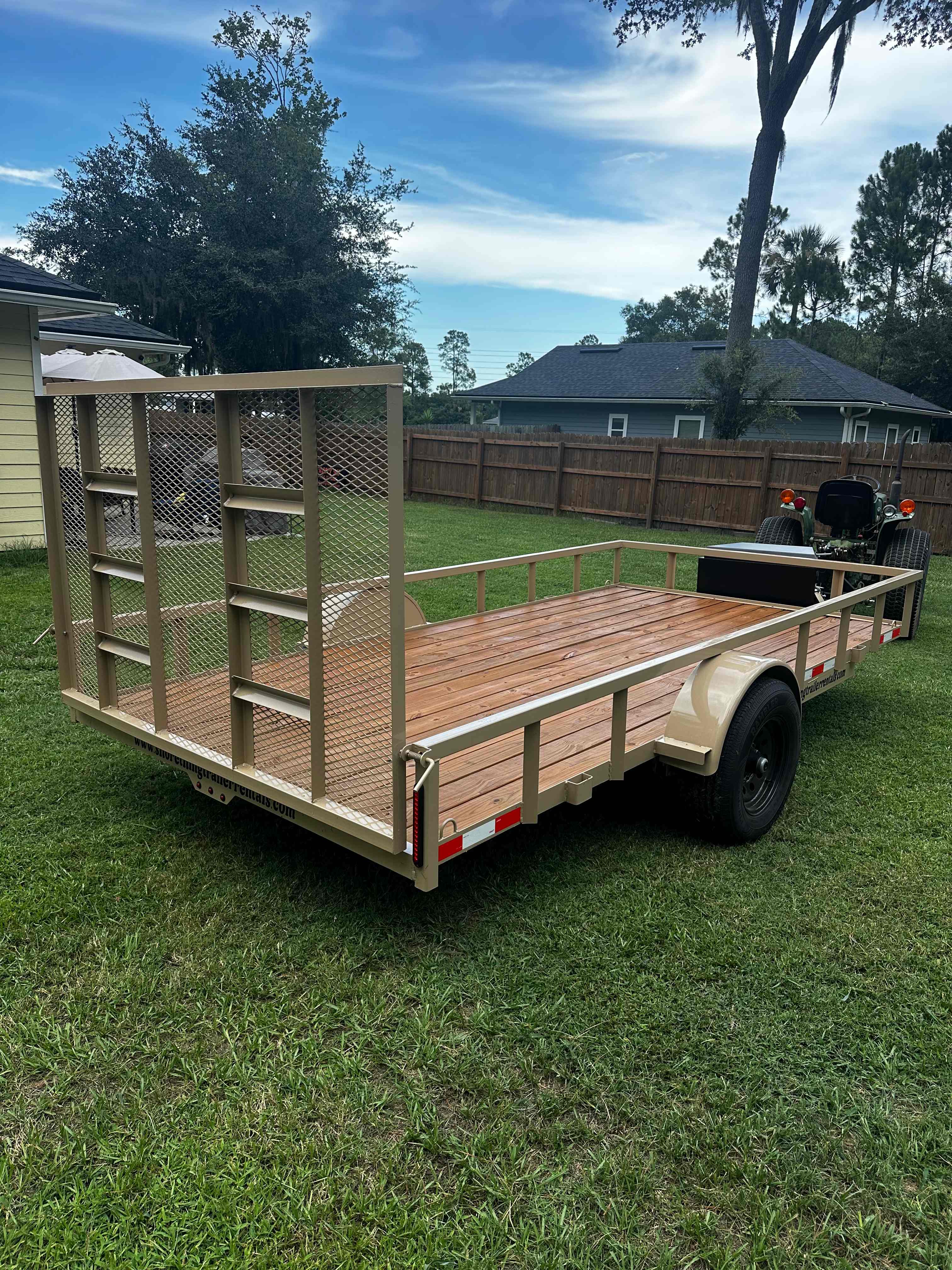 2026 7x14 SA Utility Trailer view 7
